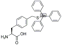 L-PHE(4-CH2-S-TRT) Struktur