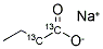 SODIUM BUTYRATE-1,2-13C2 Struktur