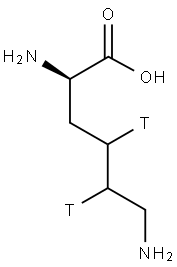 LYSINE, D-, [4,5-3H] Struktur