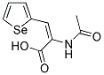 2-(ACETYLAMINO)-3-SELENOPHEN-2-YLACRYLIC ACID Struktur