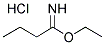 ETHYL BUTYRIMIDATE HYDROCHLORIDE Struktur