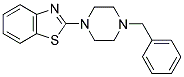 2-(4-BENZYLPIPERAZINO)-1,3-BENZOTHIAZOLE Struktur