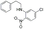 N-(5-CHLORO-2-NITROPHENYL)-N-(2-PHENYLETHYL)AMINE Struktur