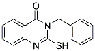 3-BENZYL-2-MERCAPTO-3H-QUINAZOLIN-4-ONE Struktur