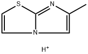 6-METHYL-7H-IMIDAZO[2,1-B][1,3]THIAZOL-4-IUM Struktur