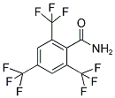 2,4,6-TRIS(TRIFLUOROMETHYL)BENZAMIDE Struktur