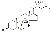 HYDROXYCHOLESTEROL 22RS-, [22-3H] Struktur