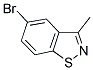 5-BROMO-3-METHYL-1,2-BENZISOTHIAZOLE Struktur