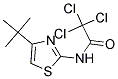 N-(4-TERT-BUTYL-1,3-THIAZOL-2-YL)-2,2,2-TRICHLOROACETAMIDE Struktur