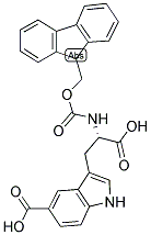 FMOC-L-TRP(5-COOH) Struktur