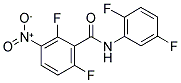 N-(2,5-DIFLUOROPHENYL)-2,6-DIFLUORO-3-NITROBENZAMIDE Struktur