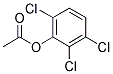 2,3,6-TRICHLOROPHENOL ACETATE Struktur