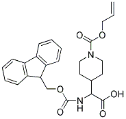 FMOC-(2S, 2R)-GLY-4PIP(ALLOC) Struktur