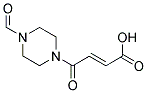 4-(4-FORMYLPIPERAZINYL)-4-OXOBUT-2-ENOIC ACID Struktur