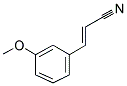 3-METHOXYCINNAMONITRILE Struktur