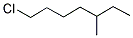 1-CHLORO-5-METHYLHEPTANE Struktur