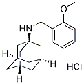 ADAMANTAN-1-YL-(2-METHOXY-BENZYL)-AMINE HYDROCHLORIDE Struktur