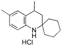 4',6'-DIMETHYL-3',4'-DIHYDRO-1'H-SPIRO[CYCLOHEXANE-1,2'-QUINOLINE] HYDROCHLORIDE Struktur