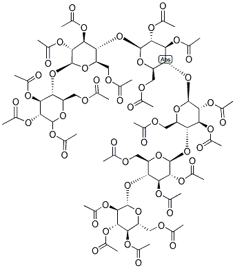 D-(+)-CELLOHEXOSE EICOSAACETATE Struktur