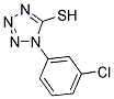 1-(3-CHLOROPHENYL)-1H-TETRAZOLE-5-THIOL Struktur