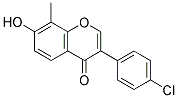 4'-CHLORO-7-HYDROXY-8-METHYLISOFLAVONE Struktur