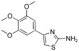 4-(3,4,5-TRIMETHOXY-PHENYL)-THIAZOL-2-YLAMINE Struktur