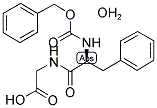 Z-PHE-GLY-OH H2O Struktur