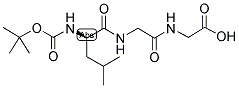 BOC-D-LEU-GLY-GLY-OH Struktur