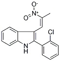 2-(2-CHLOROPHENYL)-3-(2-NITROPROP-1-ENYL)-1H-INDOLE Struktur