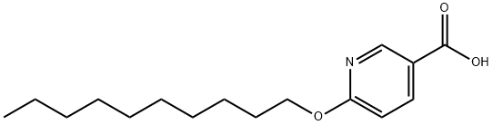 6-(DECYLOXY)NICOTINIC ACID Struktur