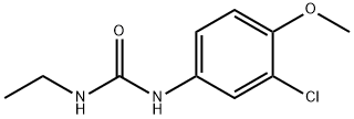 N-(3-CHLORO-4-METHOXYPHENYL)-N'-ETHYLUREA Struktur