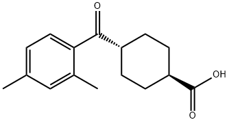 TRANS-4-(2,4-DIMETHYLBENZOYL)CYCLOHEXANE-1-CARBOXYLIC ACID price.