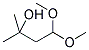 4,4-DIMETHOXY-2-METHYL-2-BUTANOL Struktur