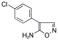 4-(4-CHLOROPHENYL)ISOXAZOL-5-AMINE Struktur