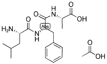 H-LEU-PHE-ALA-OH ACOH Struktur