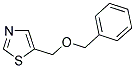 5-[(BENZYLOXY)METHYL]-1,3-THIAZOLE Struktur
