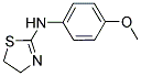 (4,5-DIHYDRO-THIAZOL-2-YL)-(4-METHOXY-PHENYL)-AMINE Struktur