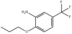 2-PROPOXY-5-(TRIFLUOROMETHYL)ANILINE Struktur