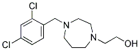 2-[4-(2,4-DICHLOROBENZYL)-1,4-DIAZEPAN-1-YL]ETHAN-1-OL Struktur