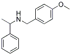 (4-METHOXY-BENZYL)-(1-PHENYL-ETHYL)-AMINE Struktur