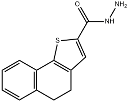 4,5-DIHYDRO-NAPHTHO[1,2-B]THIOPHENE-2-CARBOXYLIC ACID HYDRAZIDE Struktur