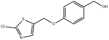 (4-[(2-CHLORO-1,3-THIAZOL-5-YL)METHOXY]PHENYL)METHANOL Struktur