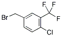 4-CHLORO-3-(TRIFLUOROMETHYL)BENZYL BROMIDE Struktur