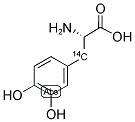 L-3,4-DIHYDROXYPHENYL[3-14C]ALANINE Struktur