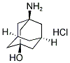 1-AMINO-3-HYDROXYADAMANTANE HYDROCHLORIDE Struktur