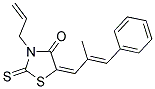 (5E)-3-ALLYL-5-[(2E)-2-METHYL-3-PHENYLPROP-2-ENYLIDENE]-2-THIOXO-1,3-THIAZOLIDIN-4-ONE