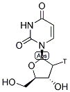 2'-DEOXYURIDINE, [[2'-3H](N)]- Struktur