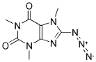 8-AZIDO-1,3,7-TRIMETHYL-3,7-DIHYDRO-1H-PURINE-2,6-DIONE Struktur