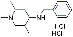 BENZYL-(1,2,5-TRIMETHYL-PIPERIDIN-4-YL)-AMINE DIHYDROCHLORIDE Struktur