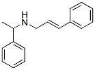 N-(1-PHENYLETHYL)-N-(3-PHENYLPROP-2-ENYL)AMINE Struktur